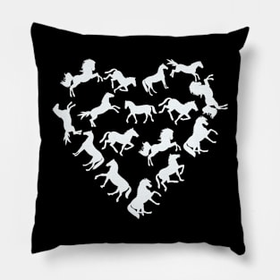 I love horses Pillow