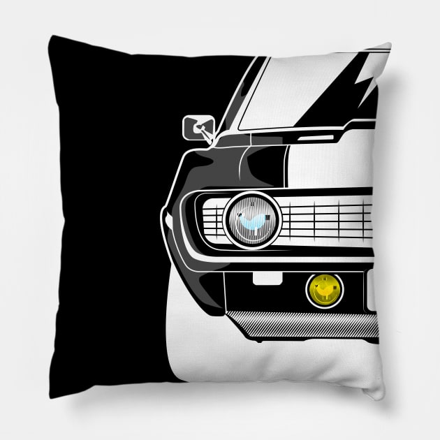 Camaro 1967 Z28 Pillow by EtyazaForez