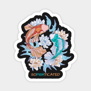 Beautiful Koi fish - Sofishticated Magnet