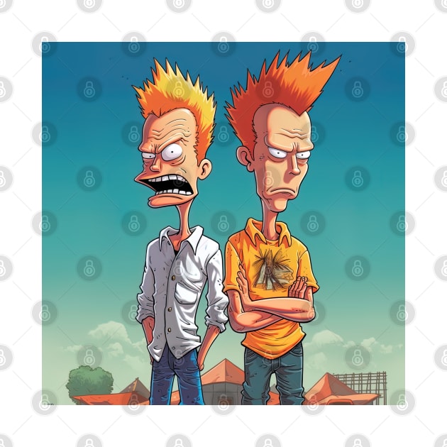 beavis and butthead - Design 5 by Maverick Media