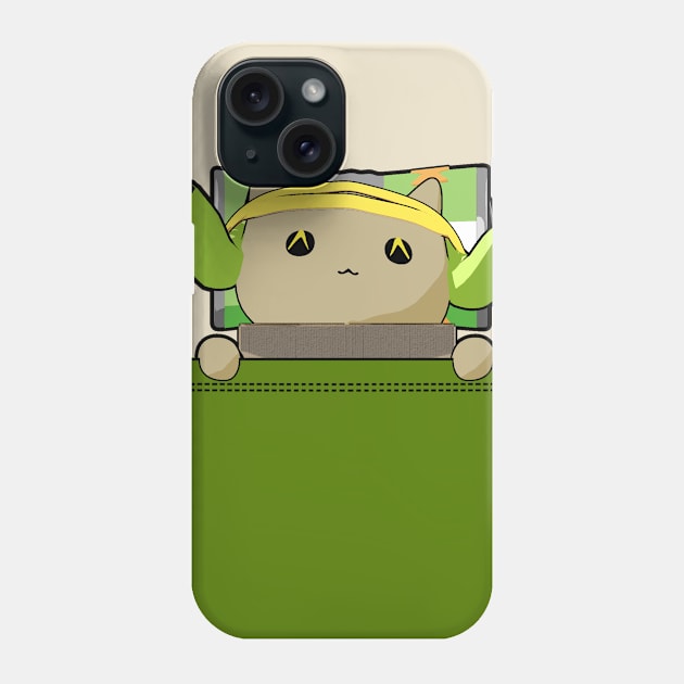 Purrisa "PocketKatsu" - Katsuwatch Phone Case by dillongoo