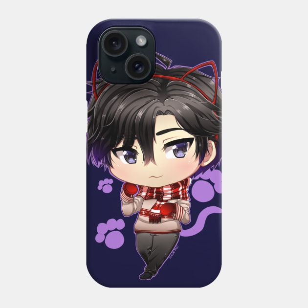 Mystic Messenger: Jumin Christmas vers. Phone Case by KoyukiMori