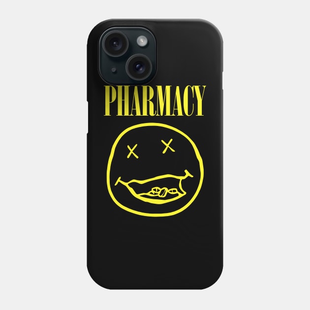 Pharmacy Grunge Rocker Phone Case by RxBlockhead