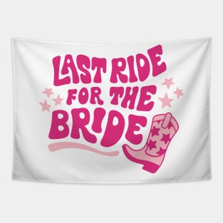 Bachelorette gift bride Tapestry