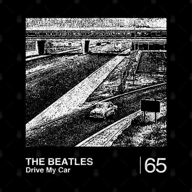 Drive My Car / Minimalist Graphic Artwork Design by saudade