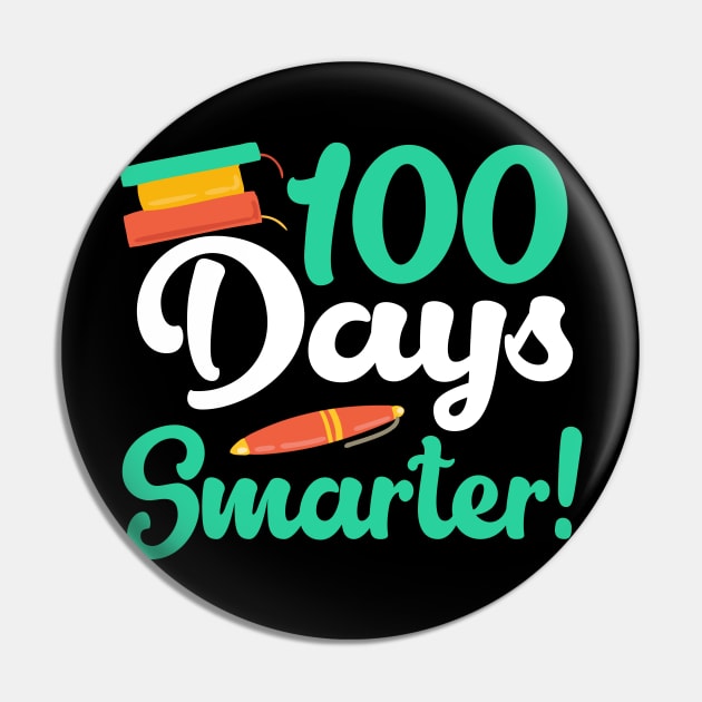 100 Days Of School Cute T-shirt Pin by KsuAnn