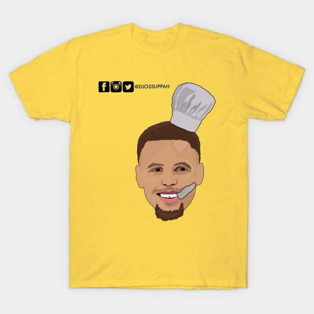 steph curry with the shot t shirt