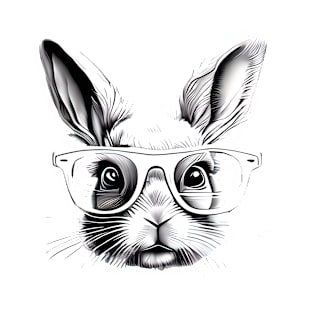 Easter Bunny Illustration T-Shirt