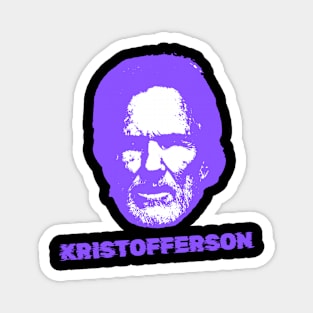 Kris kristofferson ||| 70s retro Magnet