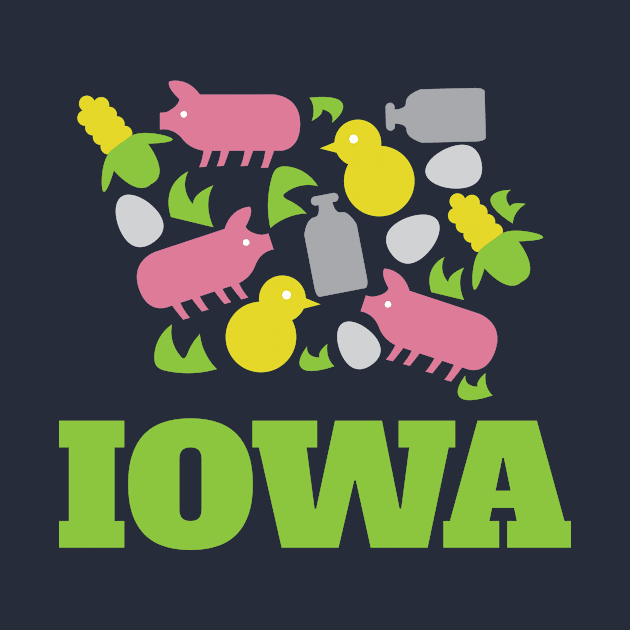 Iowa Agriculture by HolidayShirts