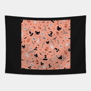 Spooky Halloween Print Tapestry