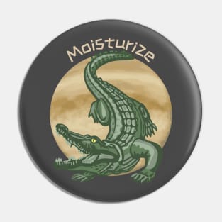 Crocodile Reminds Us To Moisturize Pin