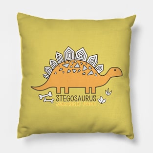 Dinosaur Stegosaurus Pillow