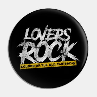 Retro Lovers Rock Fan Art Pin