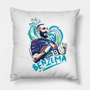 Karim Benzema for World Cup Qatar 2022 Pillow