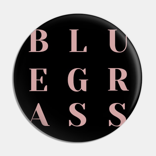 Bluegrass Pin by PrintHub