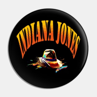 indiana jones hat Pin