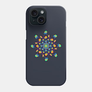 Holi Lotus Mandala Phone Case