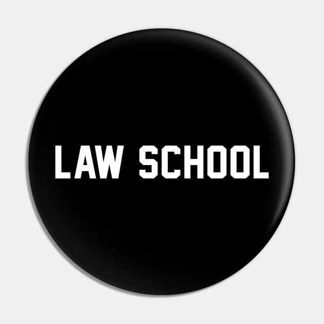 Law School Pin by LA Concessions