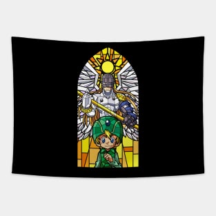 Digistained Glass Takeru Tapestry