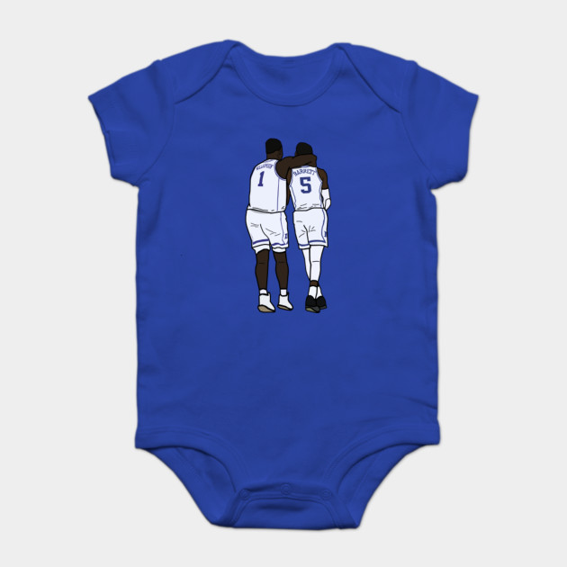 Zion Williamson X Rj Barrett Duke Bluedevils Ncaa College Basketball Nba Onesie Teepublic