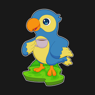Parrot Cup Coffee T-Shirt
