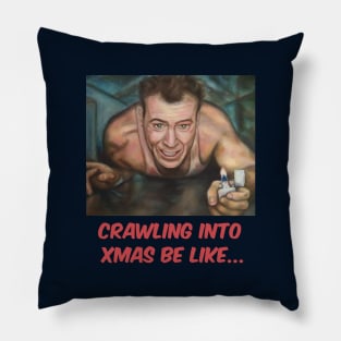 Die Hard (1988): Crawling into Christmas Pillow