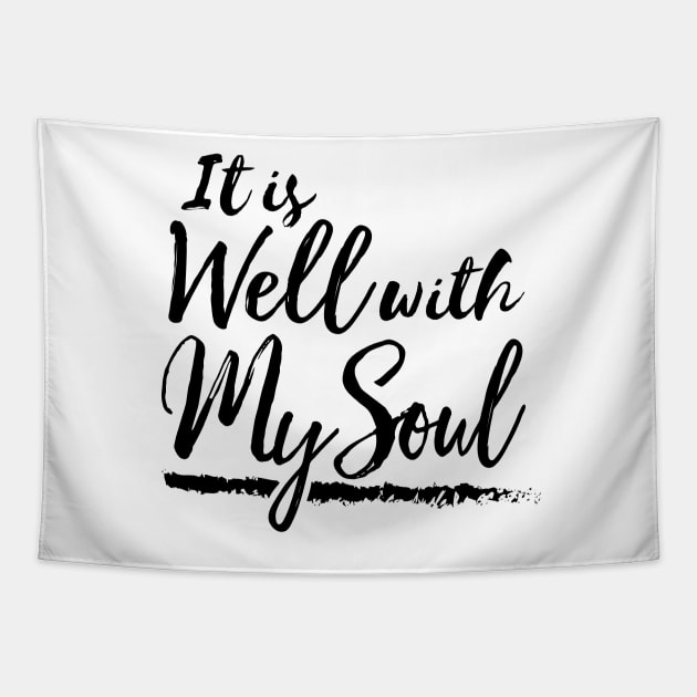 It Is Well With My Soul Tapestry by thefunkysoul