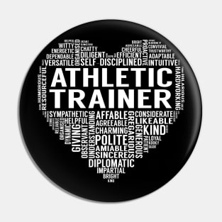 Athletic Trainer Heart Pin