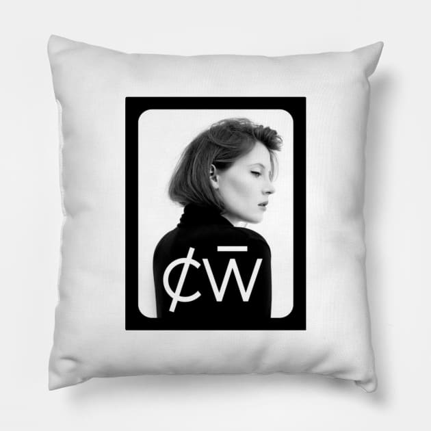 Charlotte De Witte Pillow by priyankajones