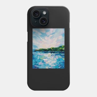 Tropical Day - Abstract Landscape painting Phone Case