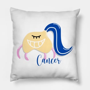 12 Zodiac Signs Astrology - Cancer Pillow