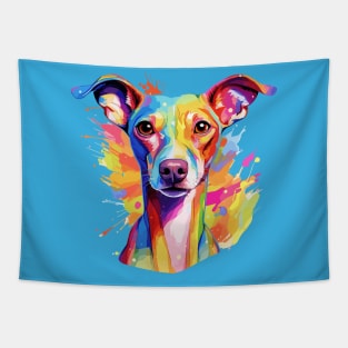 Colorful Italian Greyhound Tapestry