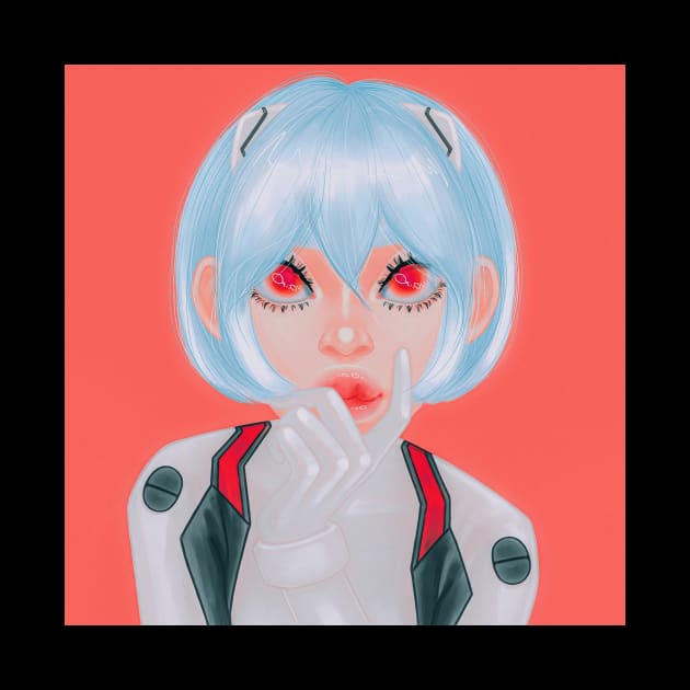 rei ayanami by zhenyadrawss 