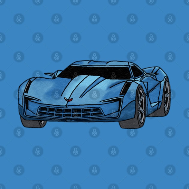 Corvette Stingray Concept by Dwils7924