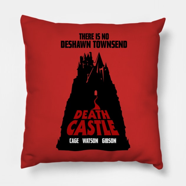 Death Castle SPOILER! Pillow by Davenpoe