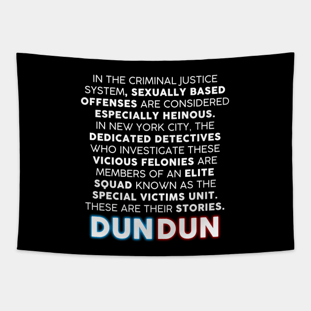 Law and Order: SVU opening monologue Tapestry by teamasthers