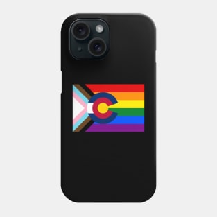 Colorado Progress Flag Phone Case