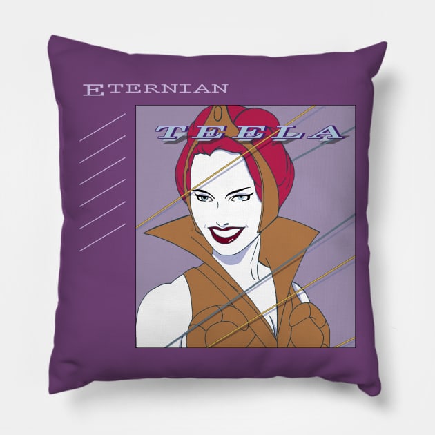 Teela Pillow by MarkWelser