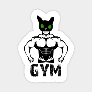 Cat peek a boo gym Magnet