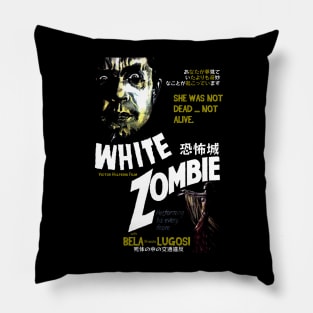 White Zombie Pillow