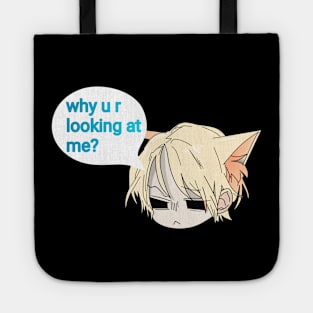 Anime T-shirt design Tote