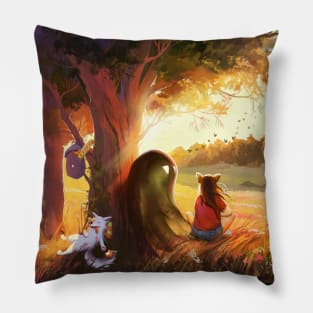 Enjoy Your Day with Friends Pillow