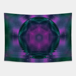 Aurora Borealis Night Sky Tapestry