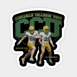 Caucasian Collision Unit Magnet