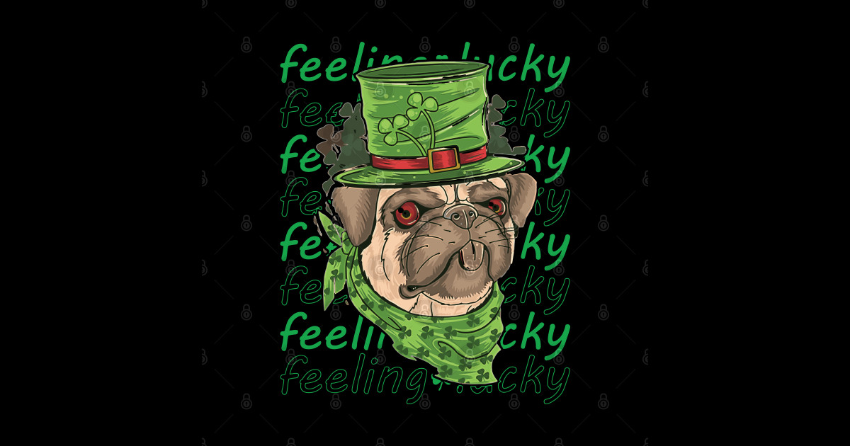 pug st patricks day shirt kids