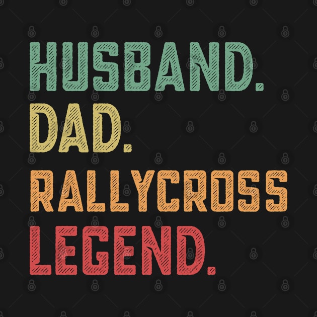 Husband Dad Rallycross Legend car by qwertydesigns