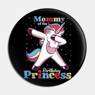 Mommy of the Birthday Girl Pin