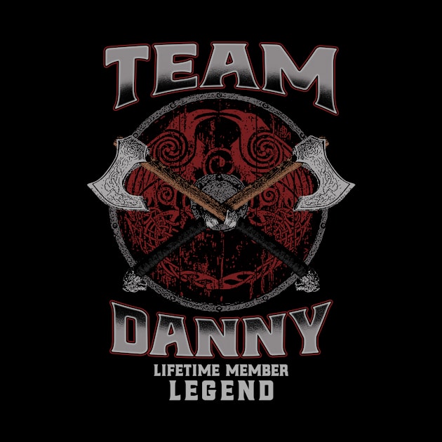 Danny Name - Lifetime Member Legend - Viking by Stacy Peters Art