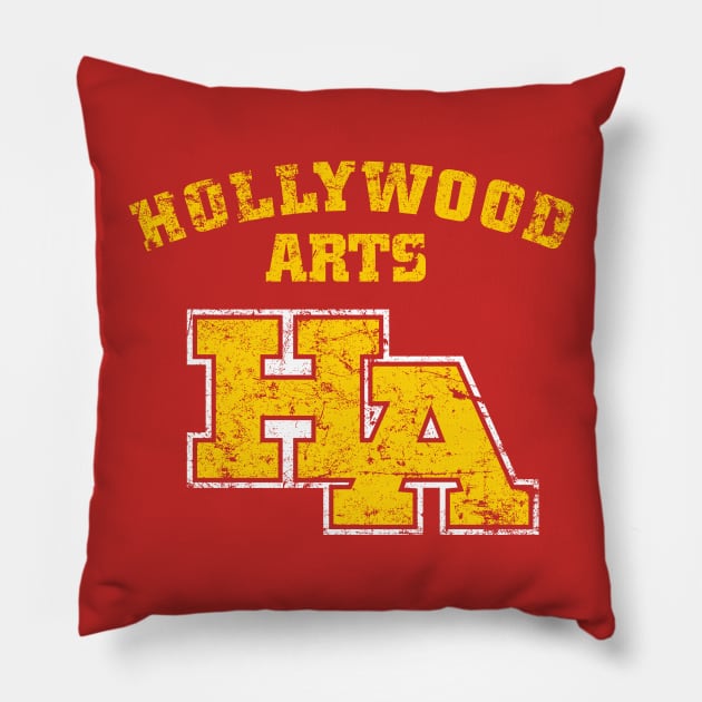 Hollywood Arts High School Pillow by MindsparkCreative